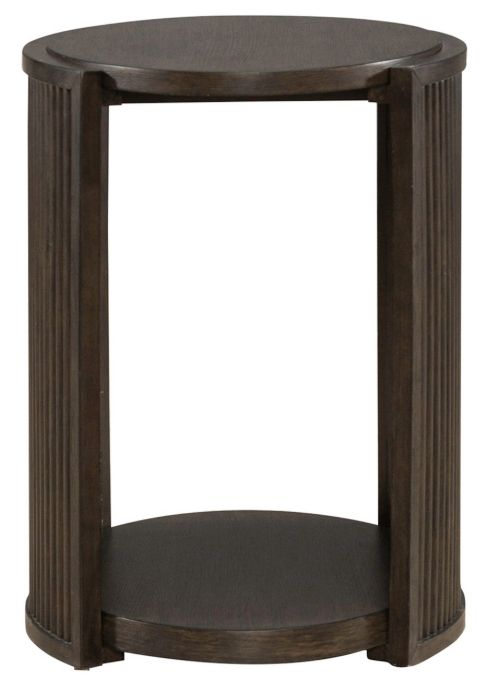Liberty Furniture City View Coffee Bean Chairside Table-2