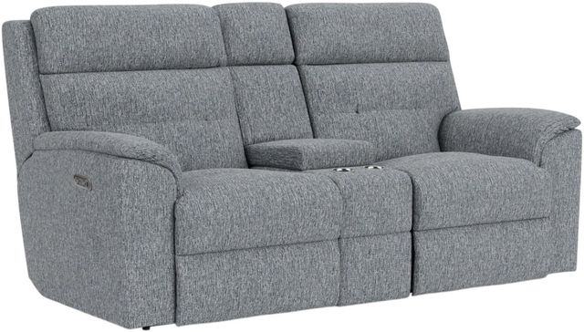 Flexsteel® Customizable Mason Power Reclining Loveseat with Console and Power Headrests-0