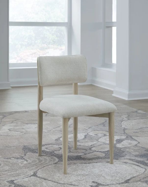 Modus Furniture Zinnia Dune/White Sand Dining Side Chair-1