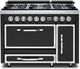 Viking® Tuscany 48" Cast Black Pro Style Dual Fuel Range-0