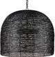 Currey & Company Piero Satin Black Medium Pendant Lighting-2