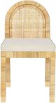 TOV Furniture Amara Natural Arched Rattan Dining Chair-3