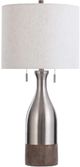 Stylecraft Hitchin Silver/Light Gray Table Lamp-0