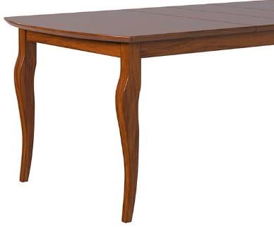 Country View Woodworking Customizable Arlington Hickory Top 48" Dining Table with Brown Maple Base-1