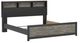 Signature Design by Ashley® Broachmyn Black/Gray King Bookcase Bed-2