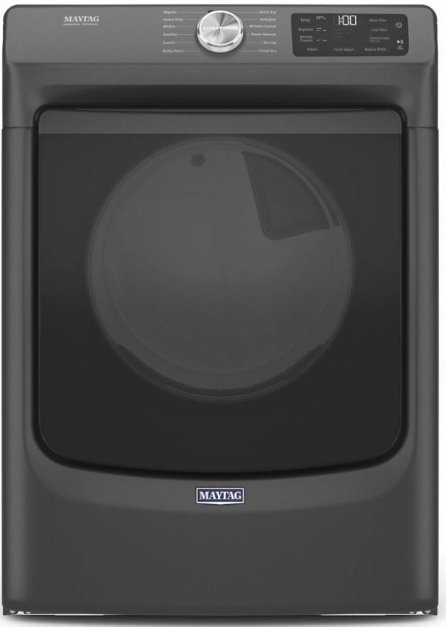 Maytag® 7.3 Cu. Ft. Volcano Black Front Load Electric Dryer 