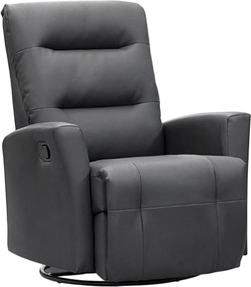 Fauteuil inclinable à bascule glissant manuel de Elran L0902 - Gris foncé