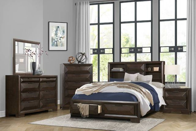 Homelegance® Chesky Warm Espresso Nightstand-1