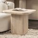 Classic Home Vander Cream Washed Square End Table-5