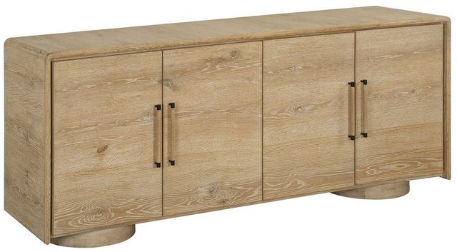 Uttermost® Evanston Natural Oak 4-Door Cabinet-0