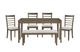 Mazin 6 Piece Counter Height Dining Set-1