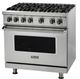 Viking® 5 Series 36" Stainless Steel Pro Style Liquid Propane Gas Range-2
