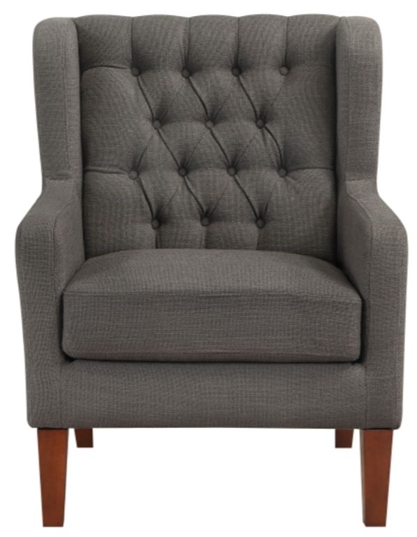 Homelegance® Aria Dark Gray Accent Chair-2
