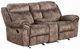 ACME Furniture Zubaida Two Tone Chocolate Manual Reclining Loveseat-0