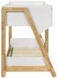 Coaster® Wyatt Natural/White Twin Over Twin Bunk Bed-3