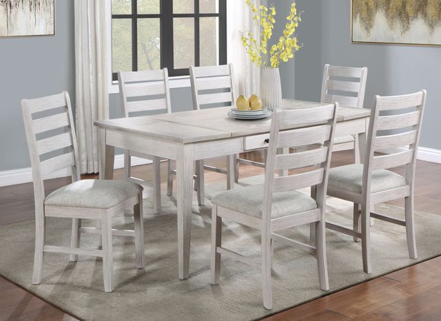 New Classic® Home Furnishings Echo Driftwood Dining Side Chair-1