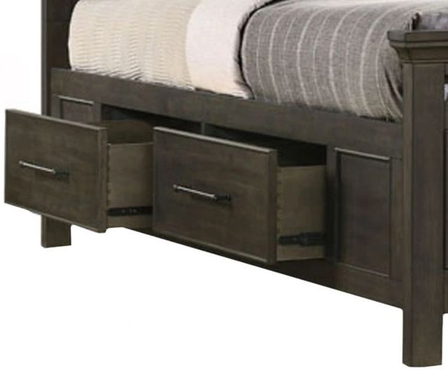 Intercon Hawthorne Burnished Clay King Storage Panel Bed -1
