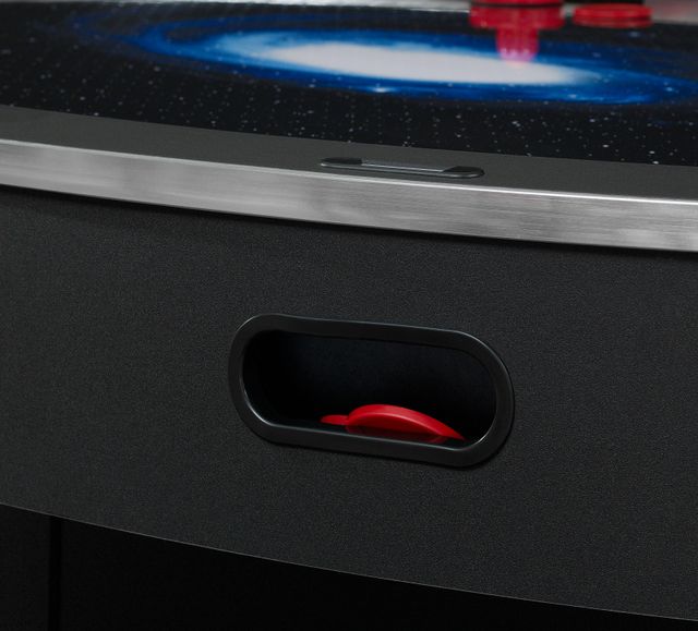 American Heritage Billiards Ellipse 6 Player Black Galaxy Air Hockey Table-3