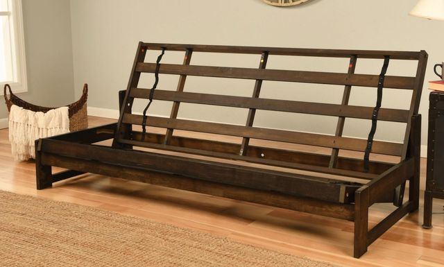 Kodiak Furniture Aspen Reclaim Mocha/Parma Gray Full Futon with Mattress-1