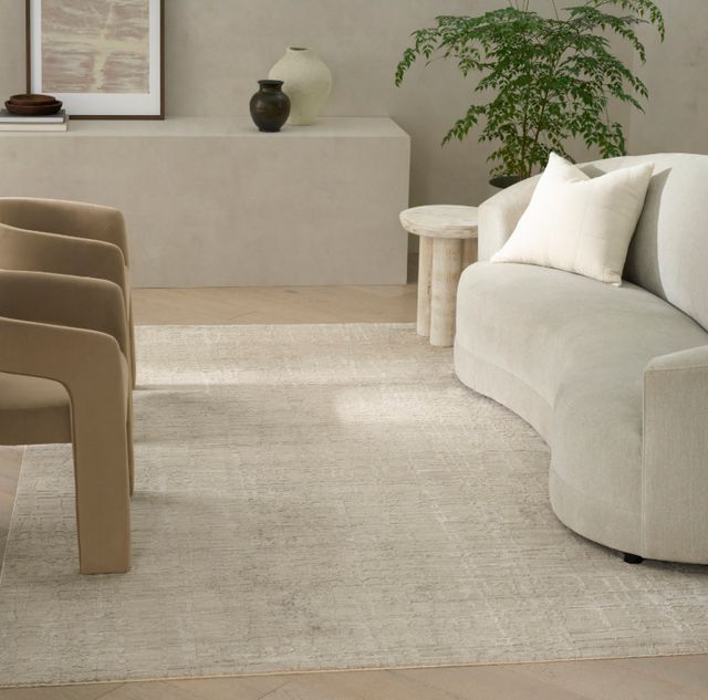 Nourison Home™ CK090 Latitude Beige/Ivory 5'x8' Area Rug-1