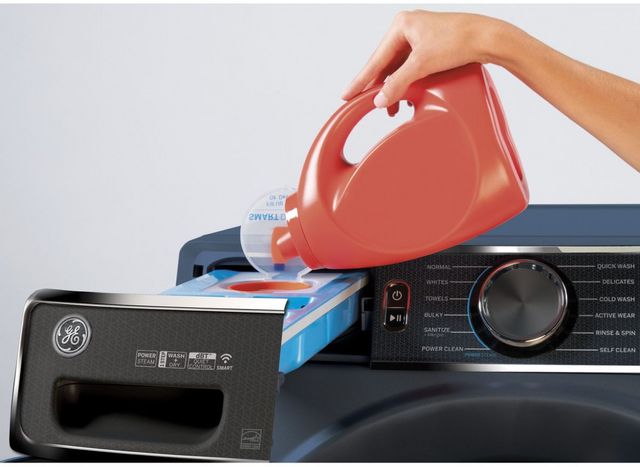 GE® 5.0 Cu. Ft. Carbon Graphite Front Load Washer-5