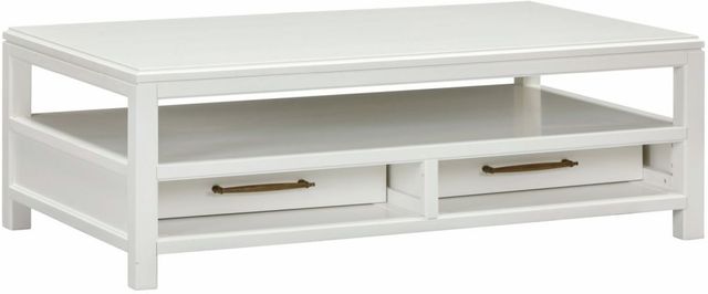 aspenhome® Alexander White Cocktail Table-2