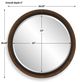 Uttermost® Porthole Rubbed Bronze Round Mirror-4