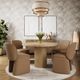 Jofran Inc. Breck 5-Piece Brown Dining Set-1