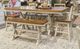Signature Design by Ashley® Brinfern Antique White/Brown Swivel Stool-1