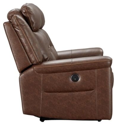 Signature Design by Ashley® McAdoo Caramel Power Reclining Loveseat-3