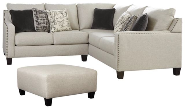 Signature Design by Ashley® Hallenberg 2-Piece Fog Living Room Seating Set-0