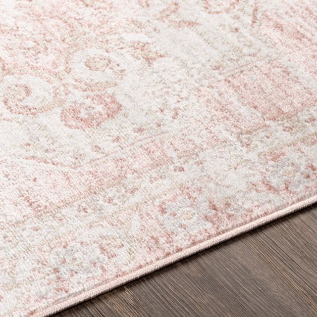 Surya St Tropez Beige/Pink 5'x7' Area Rug-1