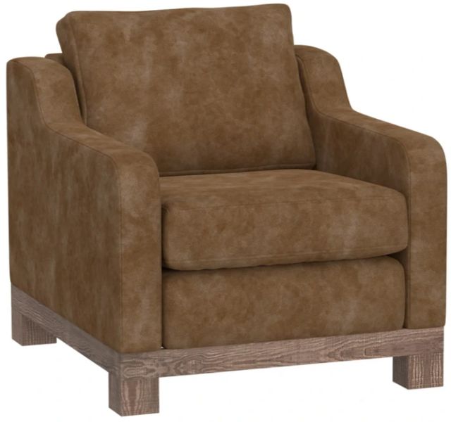 International Furniture Direct Samba Cognac Arm Chair-0