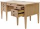 Martin Furniture Laurel Natural Half Pedestal Desk-2