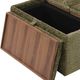 Palliser® Furniture Customizable Mingle Square Medium Storage Ottoman with Table-4