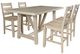 Jofran Inc. Sierrafina Almond Rung Back Counter Stool-5