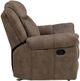 Homelegance® Aram Brown Manual Gilder Recliner-3