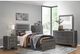 Mazin Furniture Beechnut Gray Twin Youth Bed-4