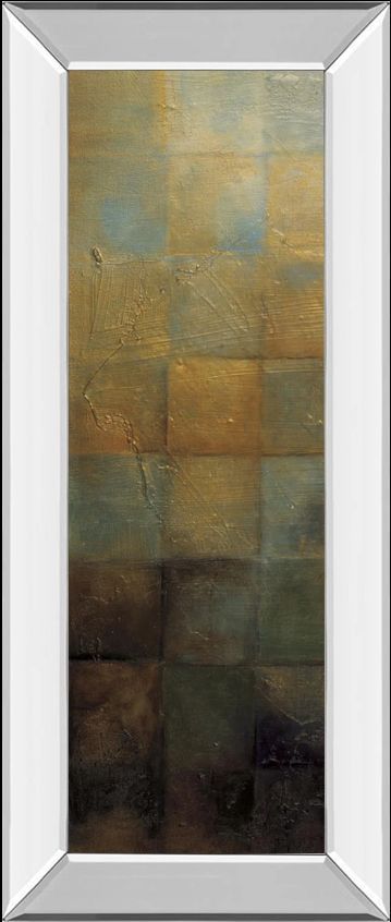 Classy Art Modra I by Pasion Mirror Framed Wall Art-0