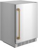 Thor Kitchen Gordon Ramsay Collection 24” 5 Cu. Ft. Stainless Steel Built-In Undercounter Outdoor Beverage Cooler with Bronze Handle-5