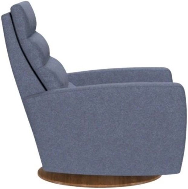 American Leather® Customizable Lanier Fabric 36" Manual Recliner-2