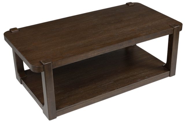 Signature Design by Ashley® Breckington Dark Brown Cocktail  Table-2