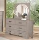 Furniture of America® Pocatello White Oak Dresser-0