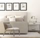 Bernhardt Highland Park Sawyer Gray King Panel Bed-1