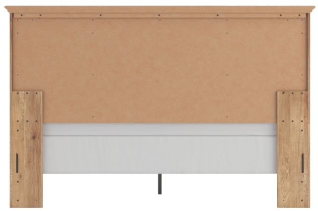 Signature Design by Ashley® Fenderport Tan King Panel Bed-3