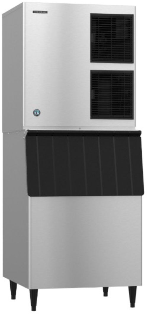 Hoshizaki Crescent® Cuber 30" 464 lb. Stainless Steel Air-Cooled 50Hz Electrical Ice Maker-2