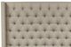 American Wholesale Furniture Warren Beige Queen Upholstered Panel Bed-1