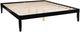 Powell® Portix Black Queen Simple Bed-0