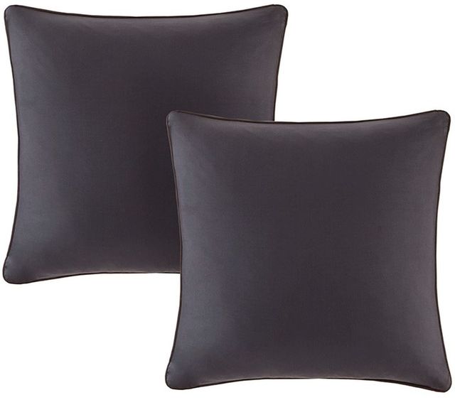 Olliix by Woolrich Grey/Brown Queen Bitter Creek Oversized Comforter Set-1