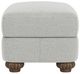 Flexsteel® Patterson Silver Glacier Ottoman-2
